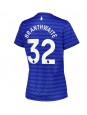 Billige Everton Jarrad Branthwaite #32 Hjemmedrakt Dame 2025-26 Kortermet